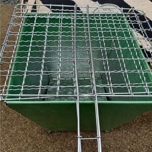 Kalahari Metal Grill with Silver Grate!